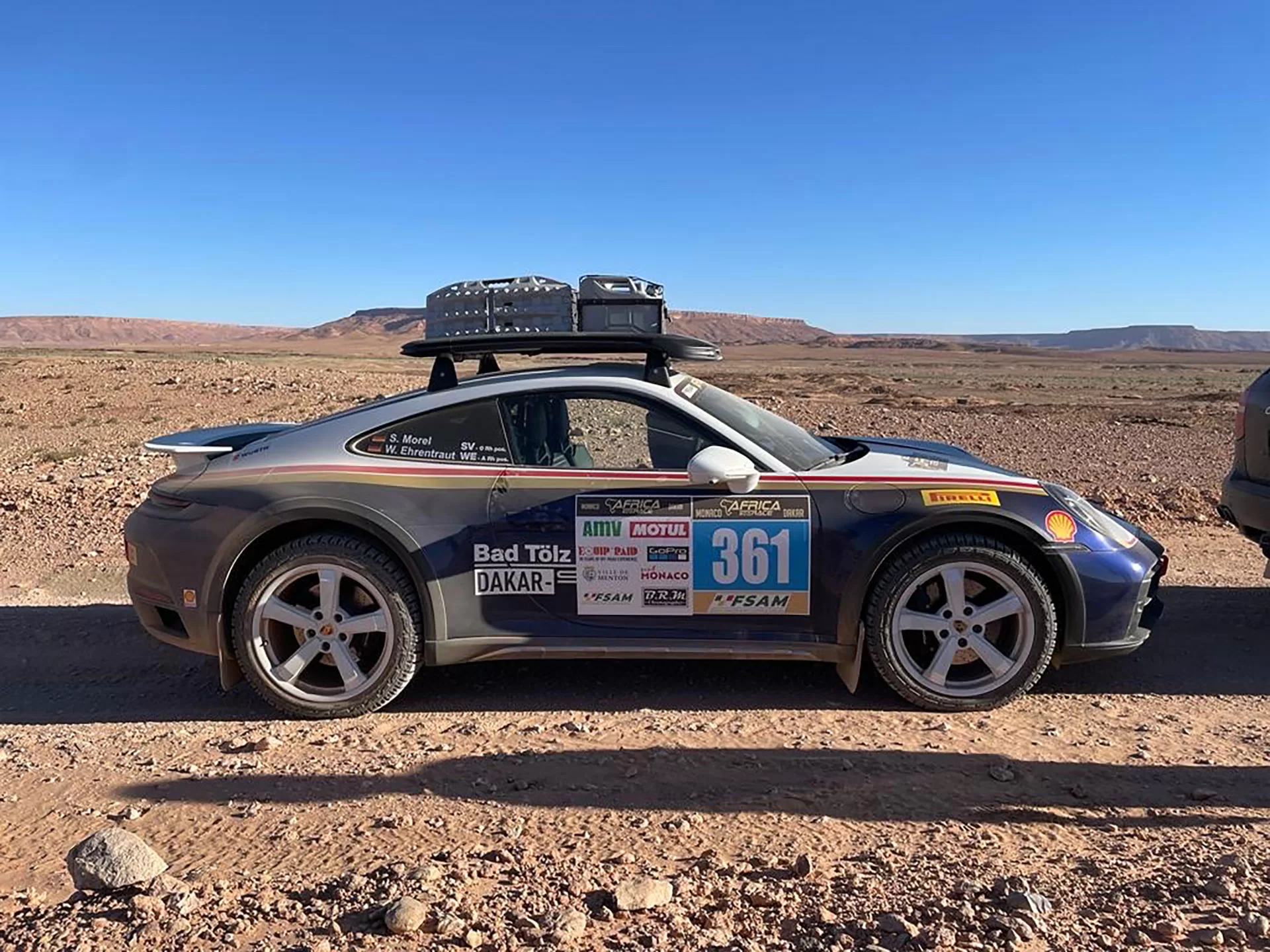 Pirelli Scorpion All Terrain Plus, Porsche 911 Dakar ile 