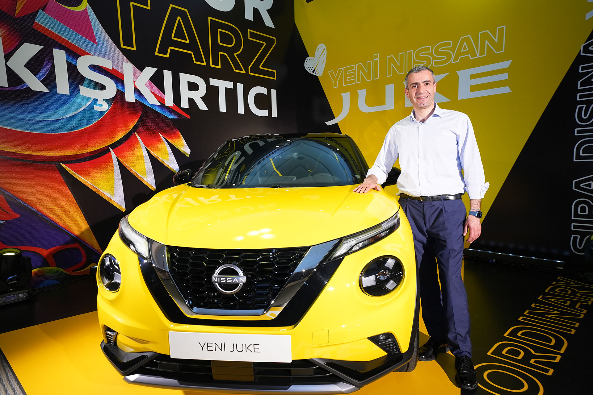 Yeni Nissan Juke Tanıtıldı: Konfor ve Teknoloji 9 Nissan Türkiye Genel Müdürü Charbel Abi Ghanem
