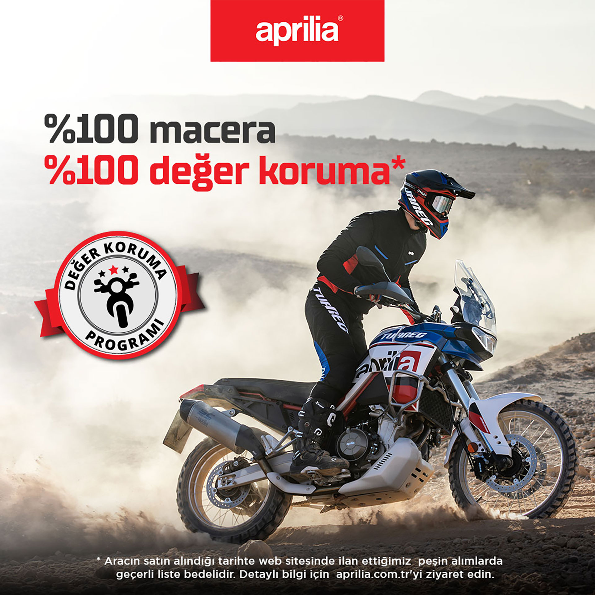Aprilia'dan Motosiklet Satın Alma Özgürlüğü 1 Aprilia'dan Motosiklet Satın Alma Özgürlüğü