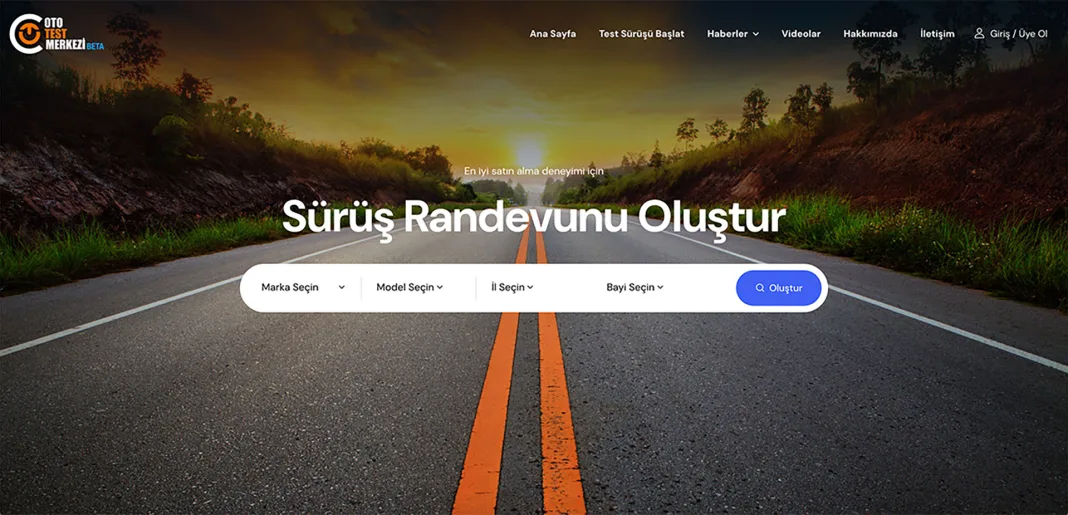 Test Sürüşü Randevusu Anında