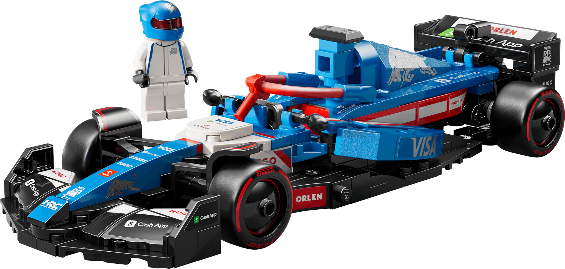 1732284195 77246 LEGO Speed ChampionsVisa Cash App VCARB 01 F1 Yar Arabas