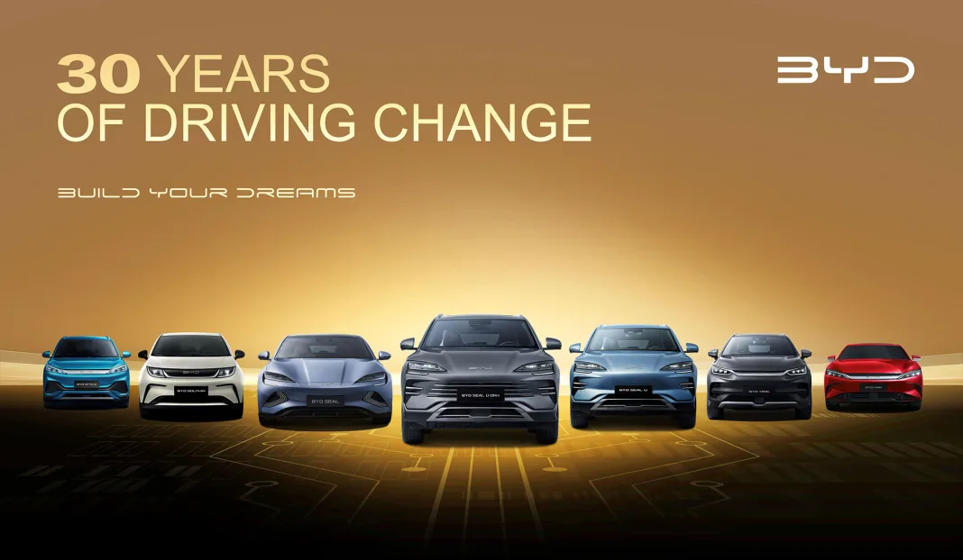 BYD, 10 Milyonla Elektrikli Araçta Zirvede