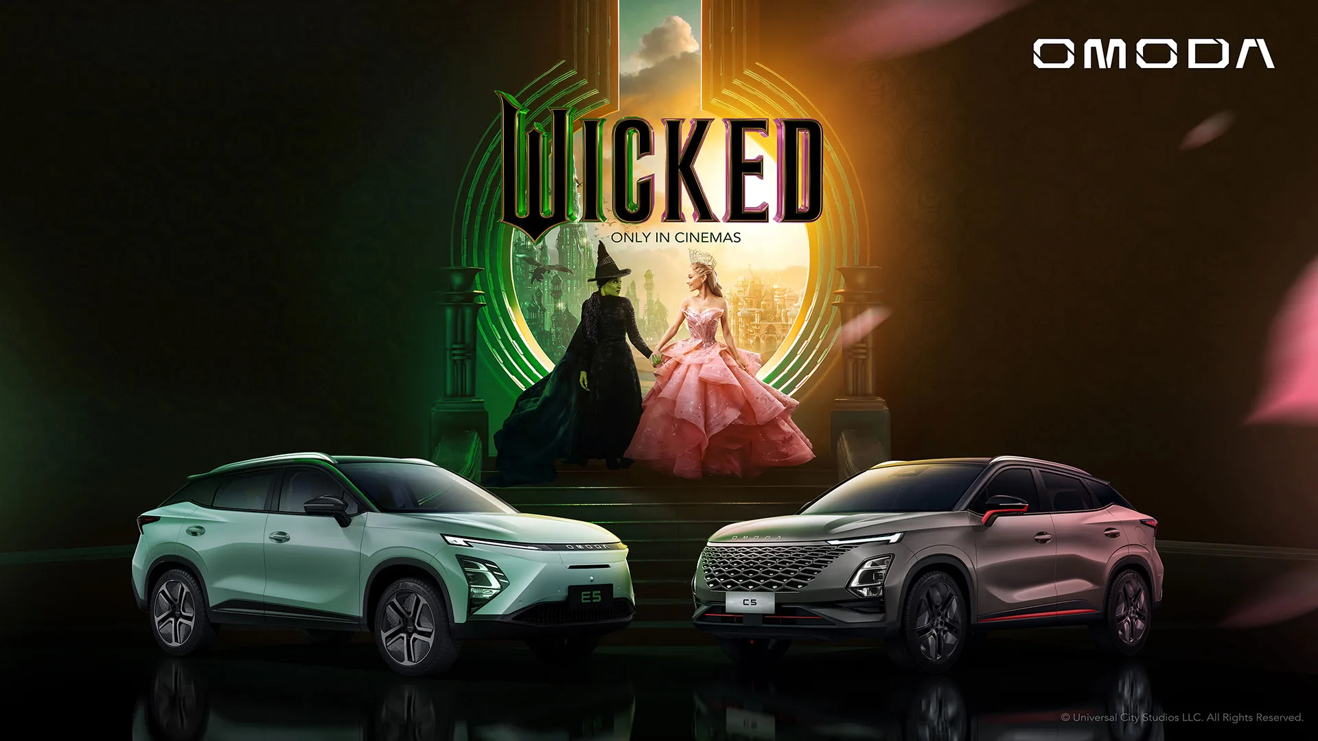 OMODA 5 PRO Wicked a eşlik ediyor