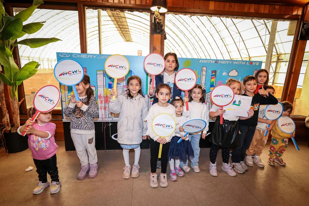 Chery UNICEF'le çocuklara umut oldu