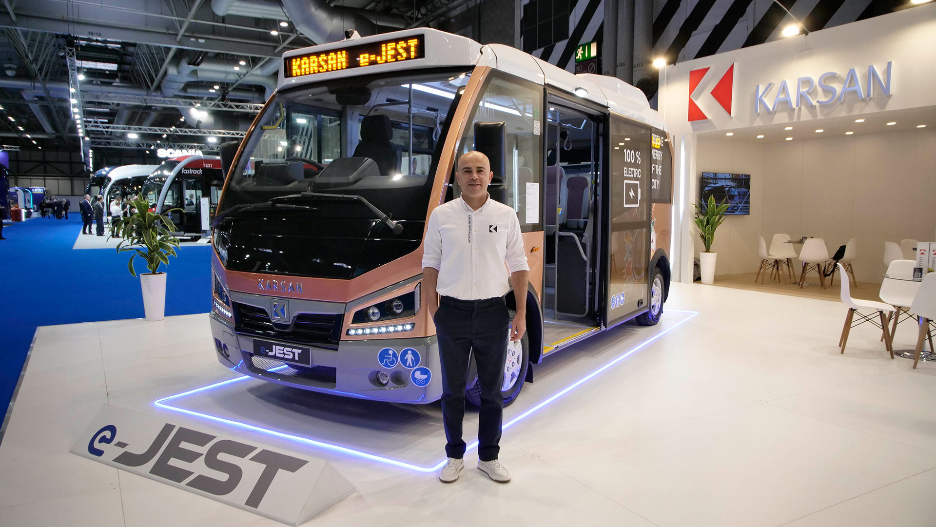 Karsan e-JEST, İngiltere Yollarında 1 Karsan Ticari İşler Genel Müdür Yardımcısı Deniz Çetin