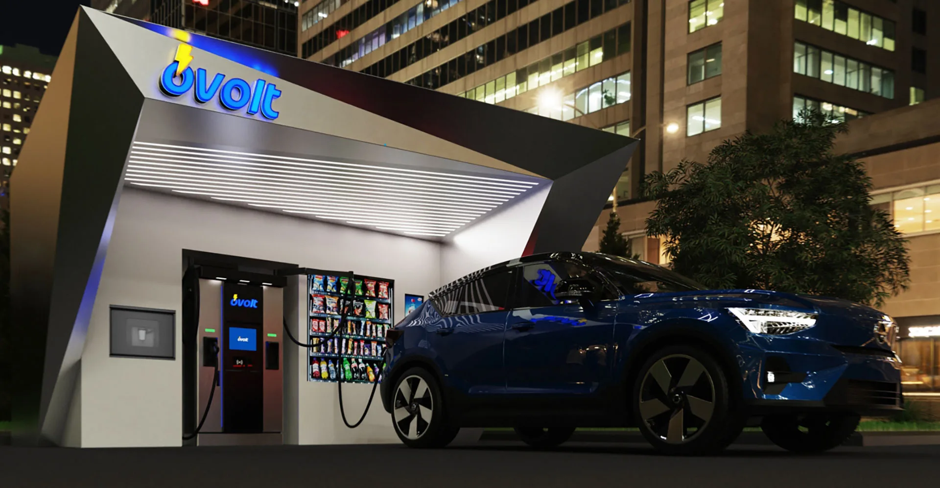Kiosk Modeli Şarj İstasyonu