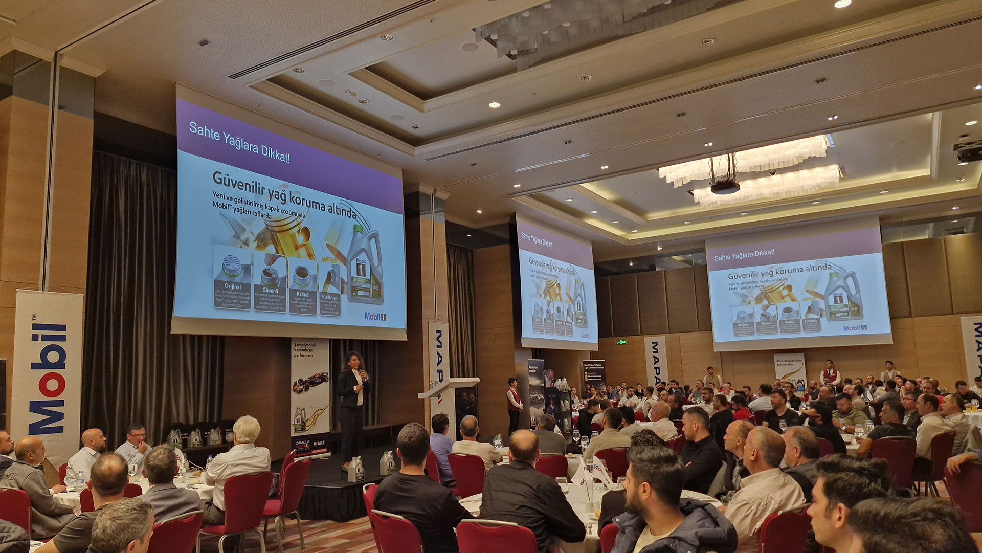 Mobil Oil seminerleri