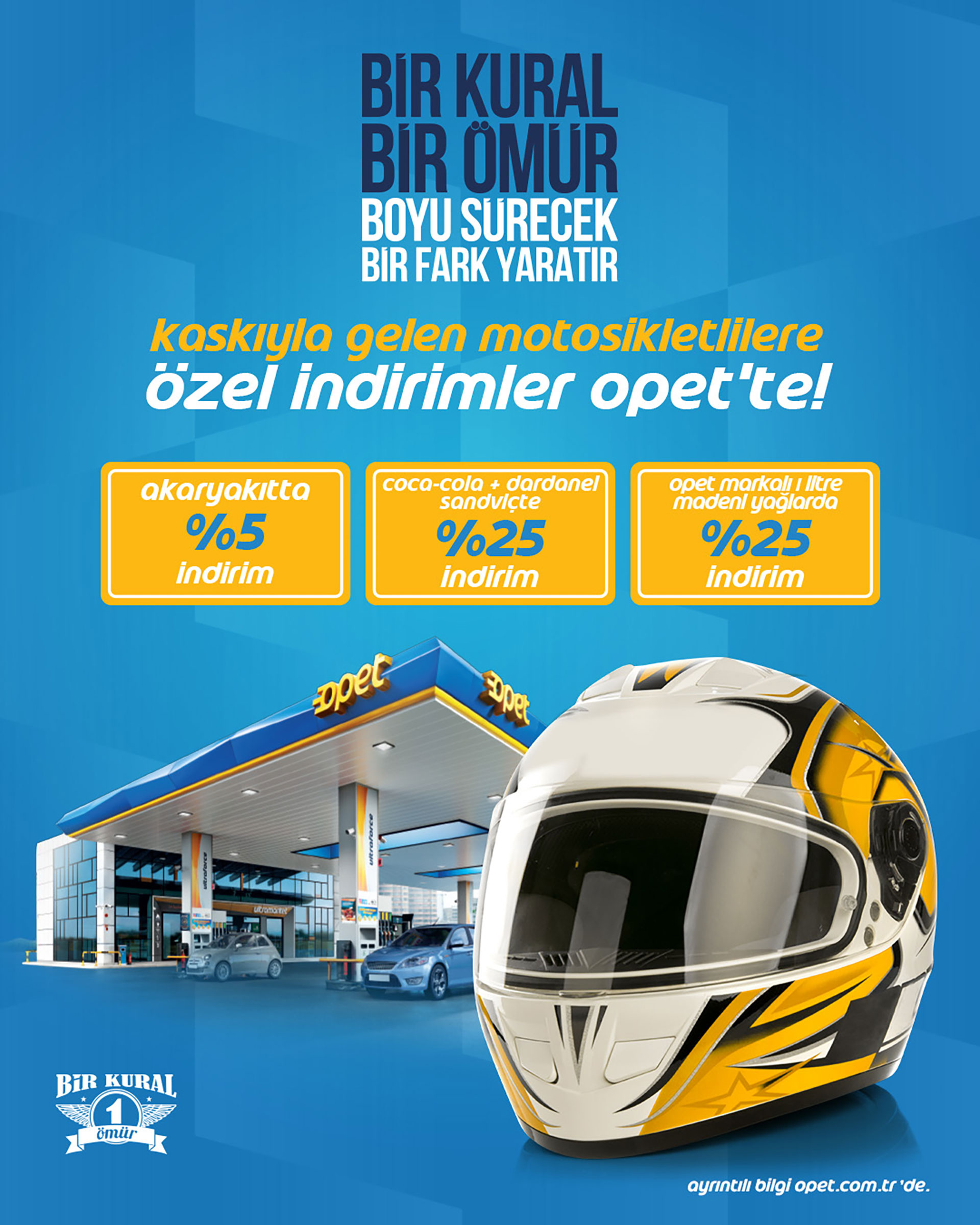 OPET Motosiklet Sürücüleri İçin Kask İndirimi 1 OPET Motosiklet Sürücüleri İçin Kask İndirimi
