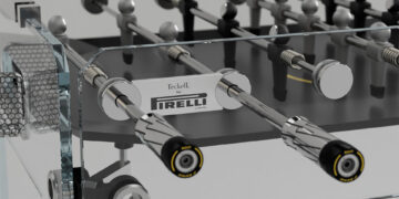 Pirelli & Teckell: Sınırlı üretim lüks langırt masası
