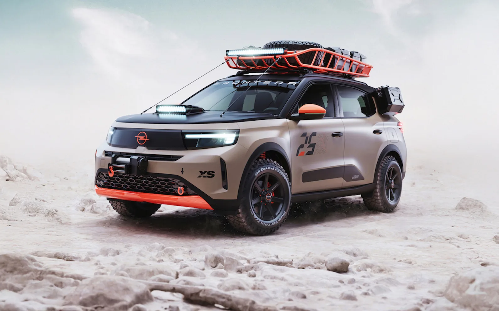 Opel Frontera GRAVEL: Macera tutkunlarına özel bir konsept! 1 Opel Frontera GRAVEL