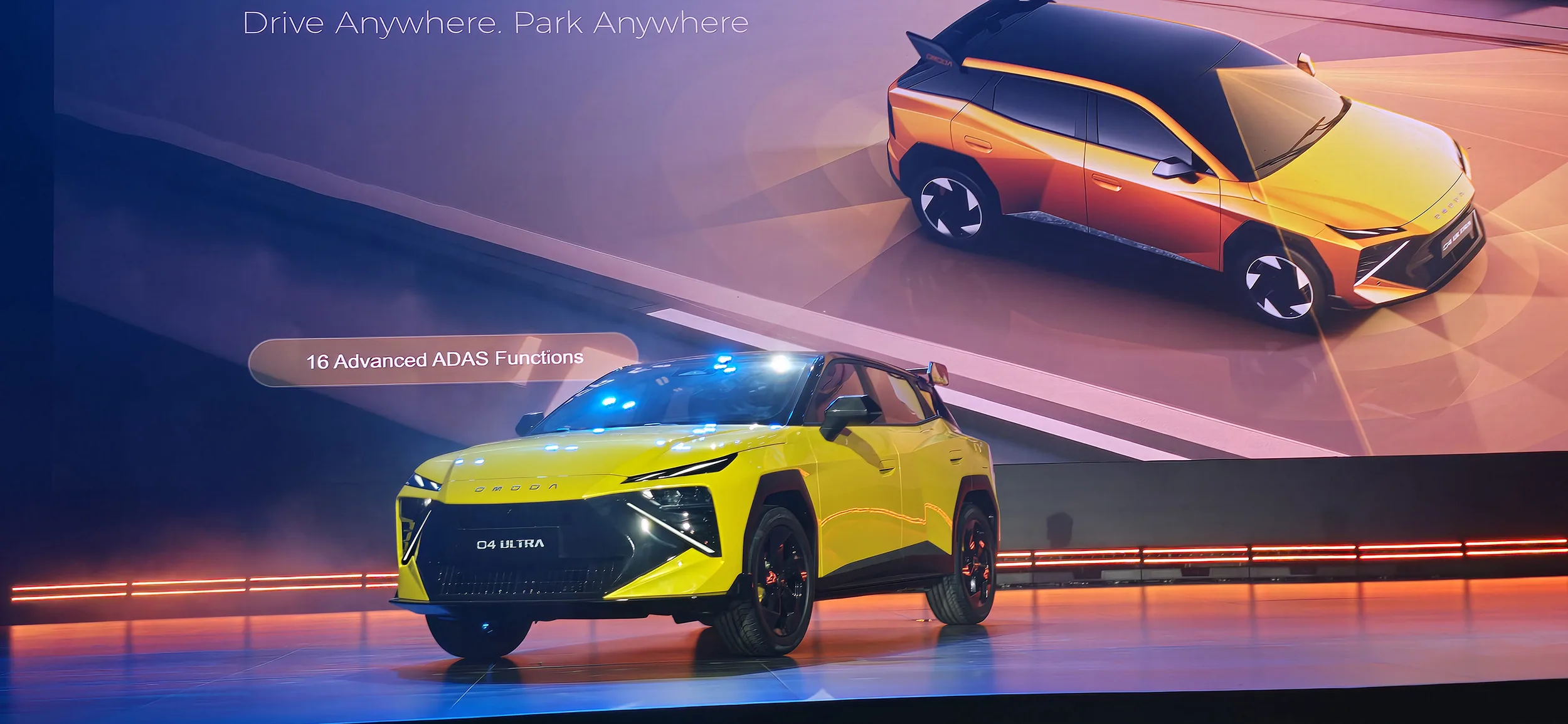 Omoda’dan Wuhu’da çifte dünya prömiyeri 3 Omoda 4 Ultra