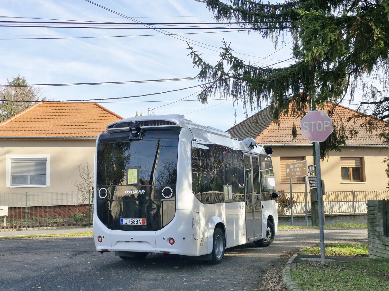 Otokar, otonom ve elektrikli otobüslerini Busworld Europe’da tanıttı 1 Otokar autonomous e-CENTRO