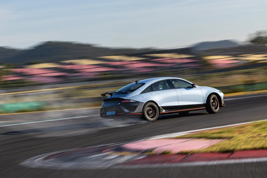 Hyundai IONIQ 6 N Performance Blue Pearl