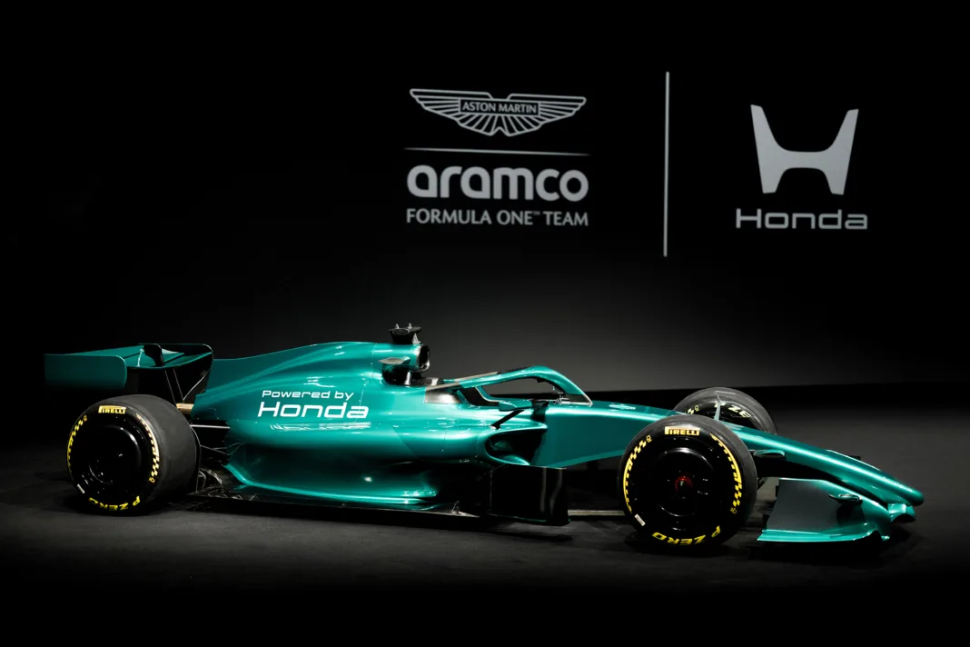 Honda and Aston Martin F1 Launch