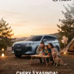 Chery 3 yaşında