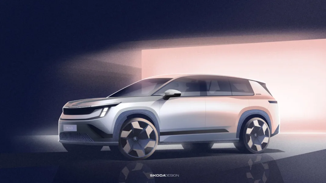 Škoda’nın yeni elektrikli amiral gemisi - Peaq