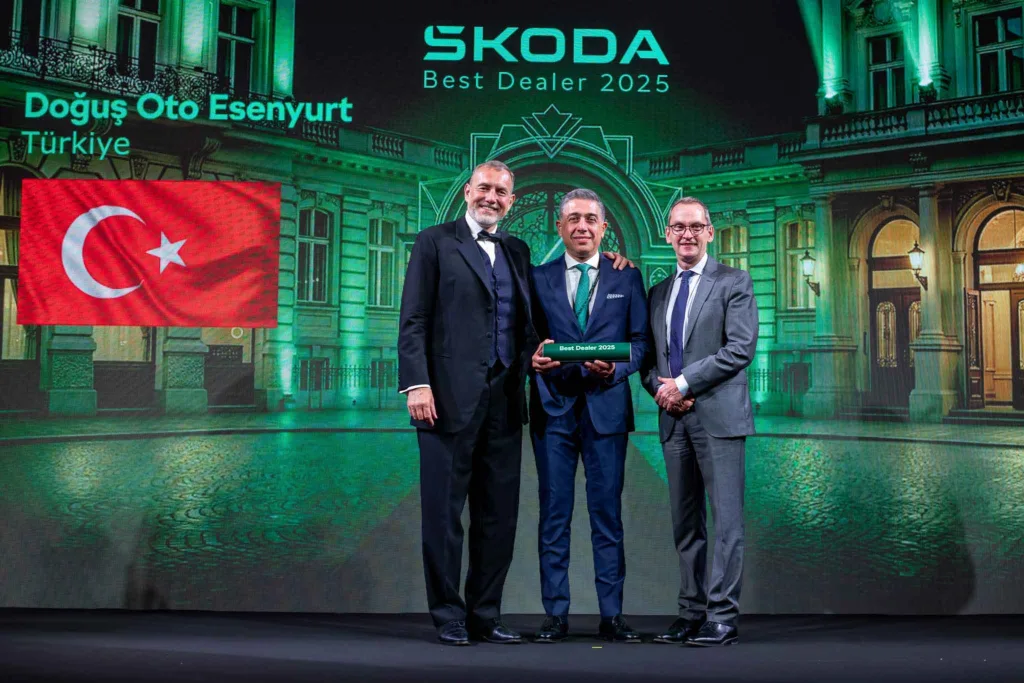 Doğuş Oto Esenyurt, Škoda’nın "En İyi Yetkili Satıcı Ödülü"nün Sahibi Oldu