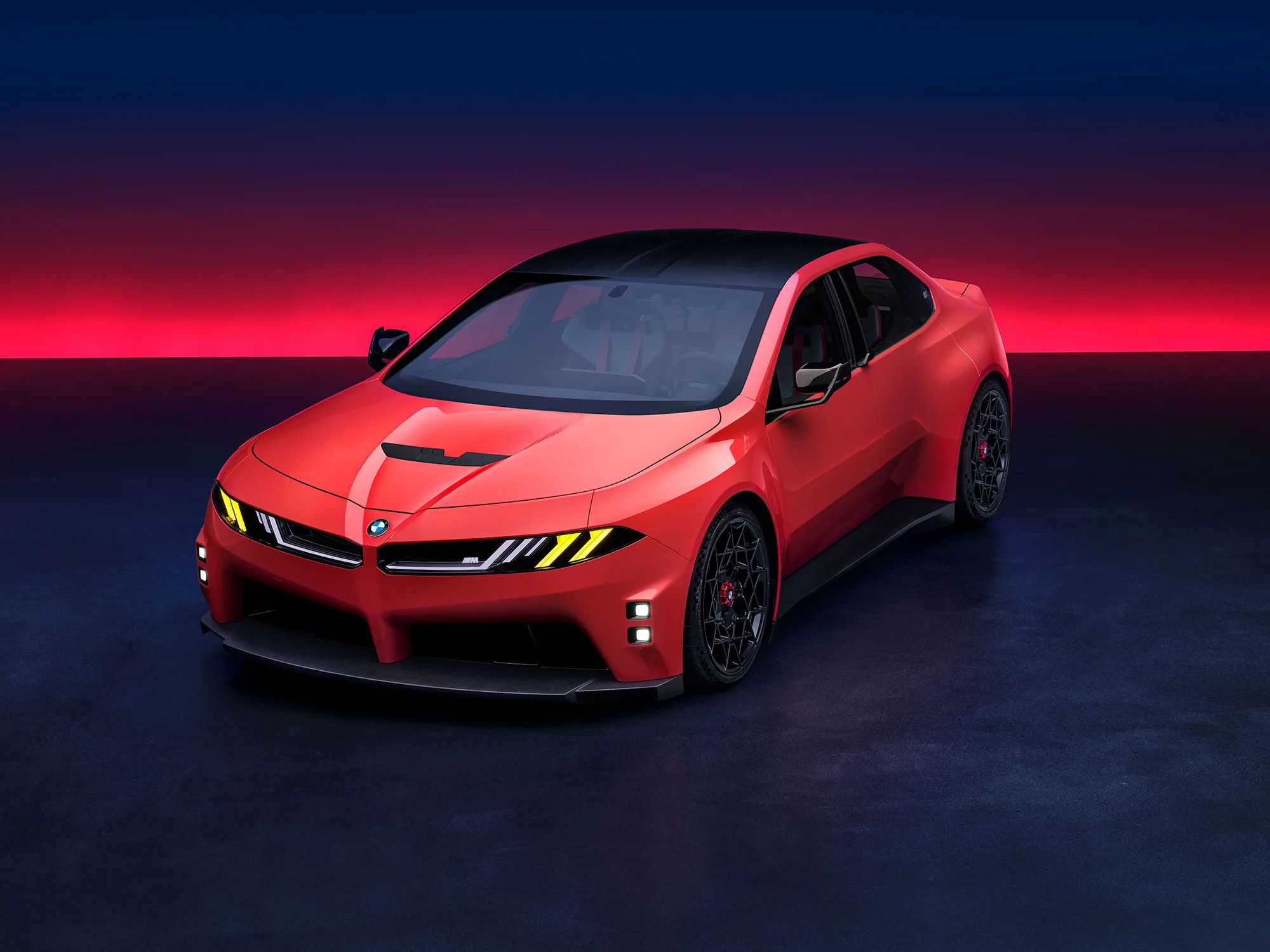 BMW M Concept Neue Klasse tanıtıldı: Le Mans'ta sahneye çıkan elektrikli M otomobili geleceğe göz kırptı 4 BMW M Concept Neue Klasse