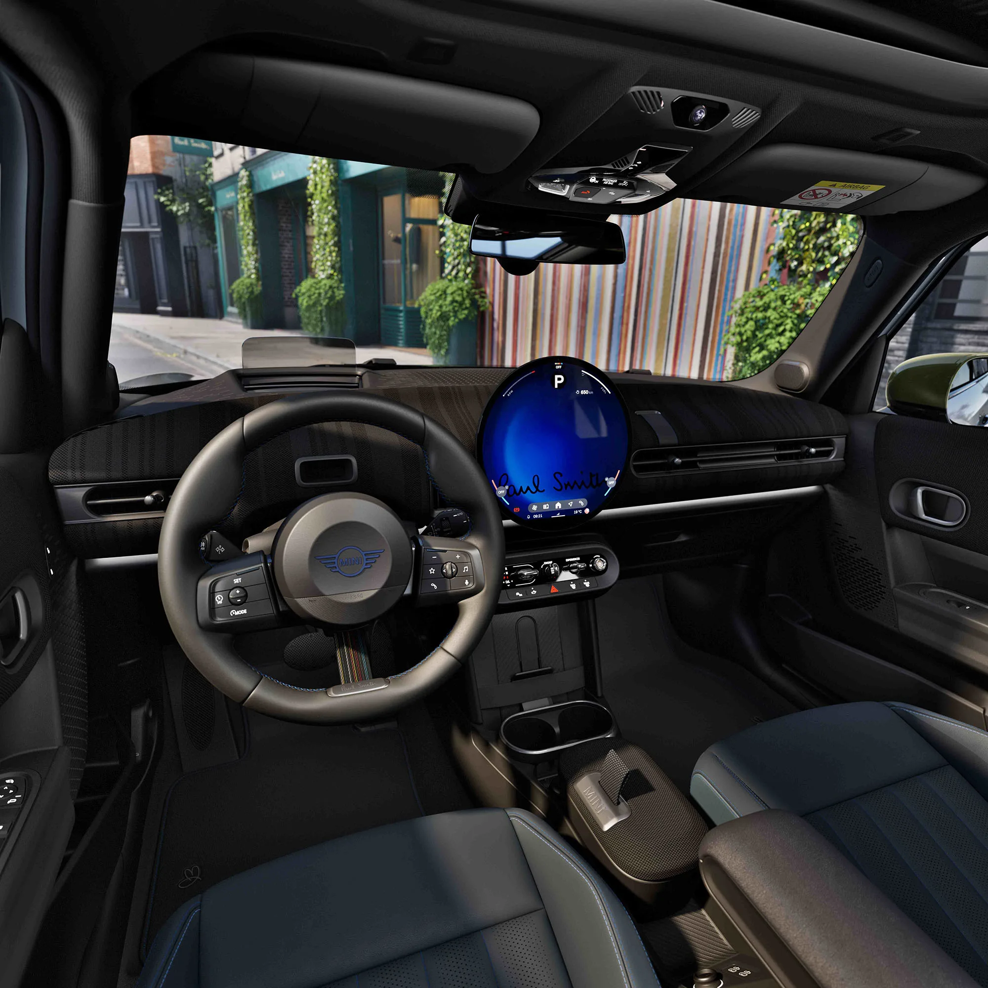 İngiliz tasarım ikonlarının buluşması: MINI Cooper Paul Smith Edition 1 MINI Cooper Paul Smith Edition