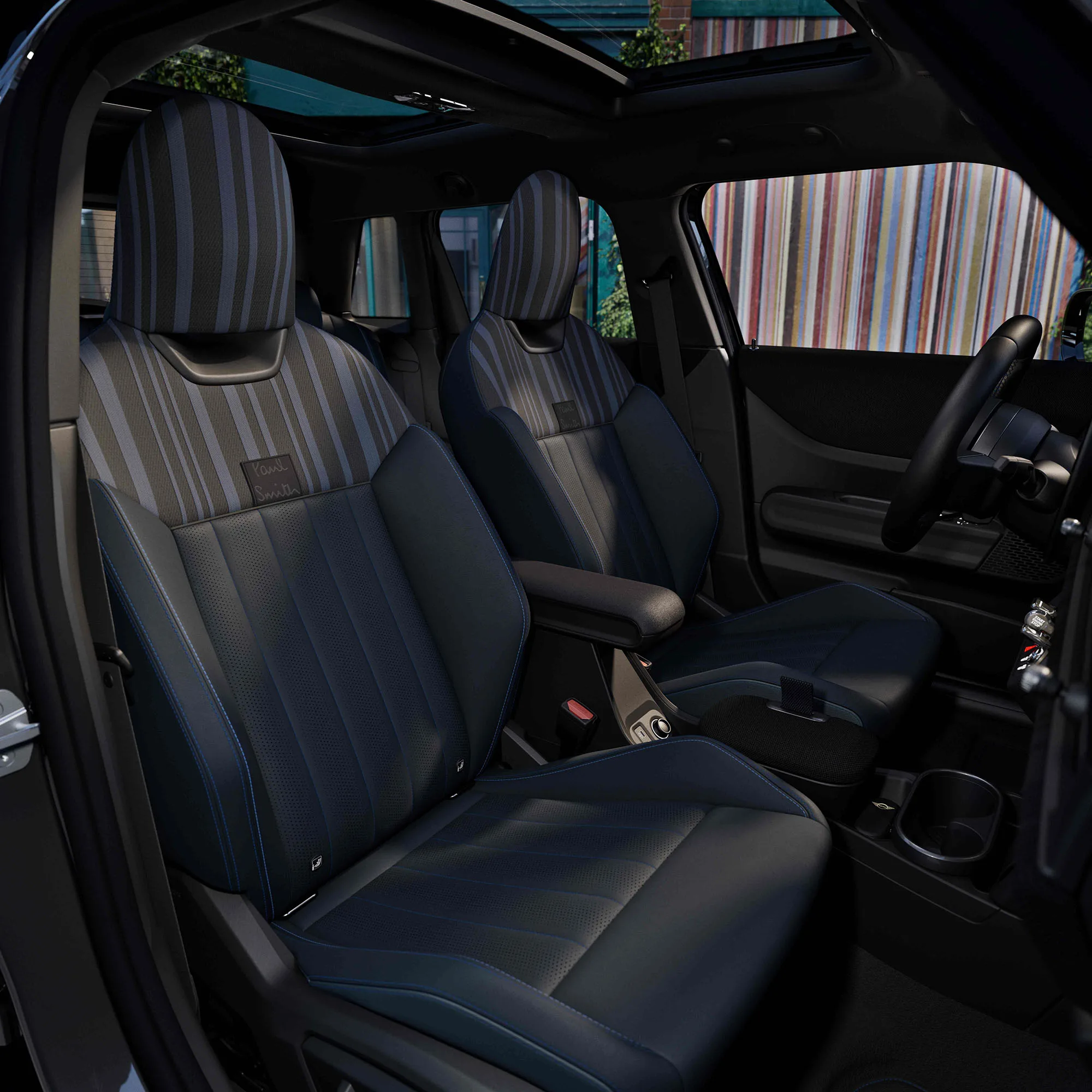 İngiliz tasarım ikonlarının buluşması: MINI Cooper Paul Smith Edition 2 MINI Cooper Paul Smith Edition