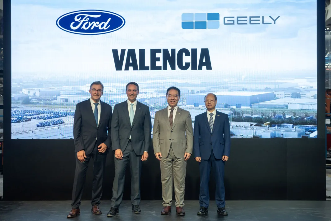 Ford ve Geely Auto, Avrupa'da Yeni Nesil Çoklu Enerji Teknolojilerine Sahip Araçlar Üretmek İçin İspanya'da Güçlerini Birleştiriyor