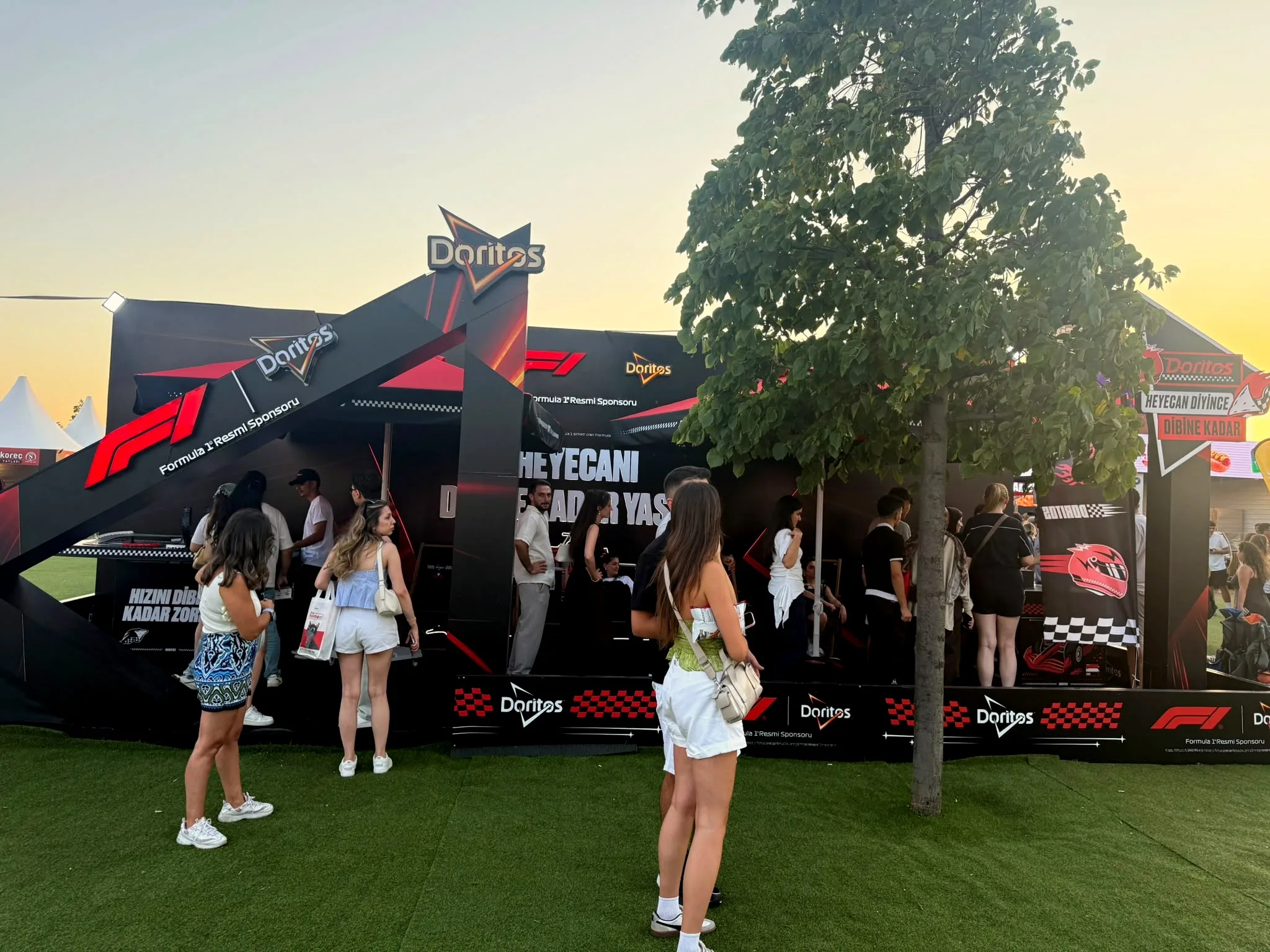 Doritos, Formula 1 heyecanı İstanbul Festivali