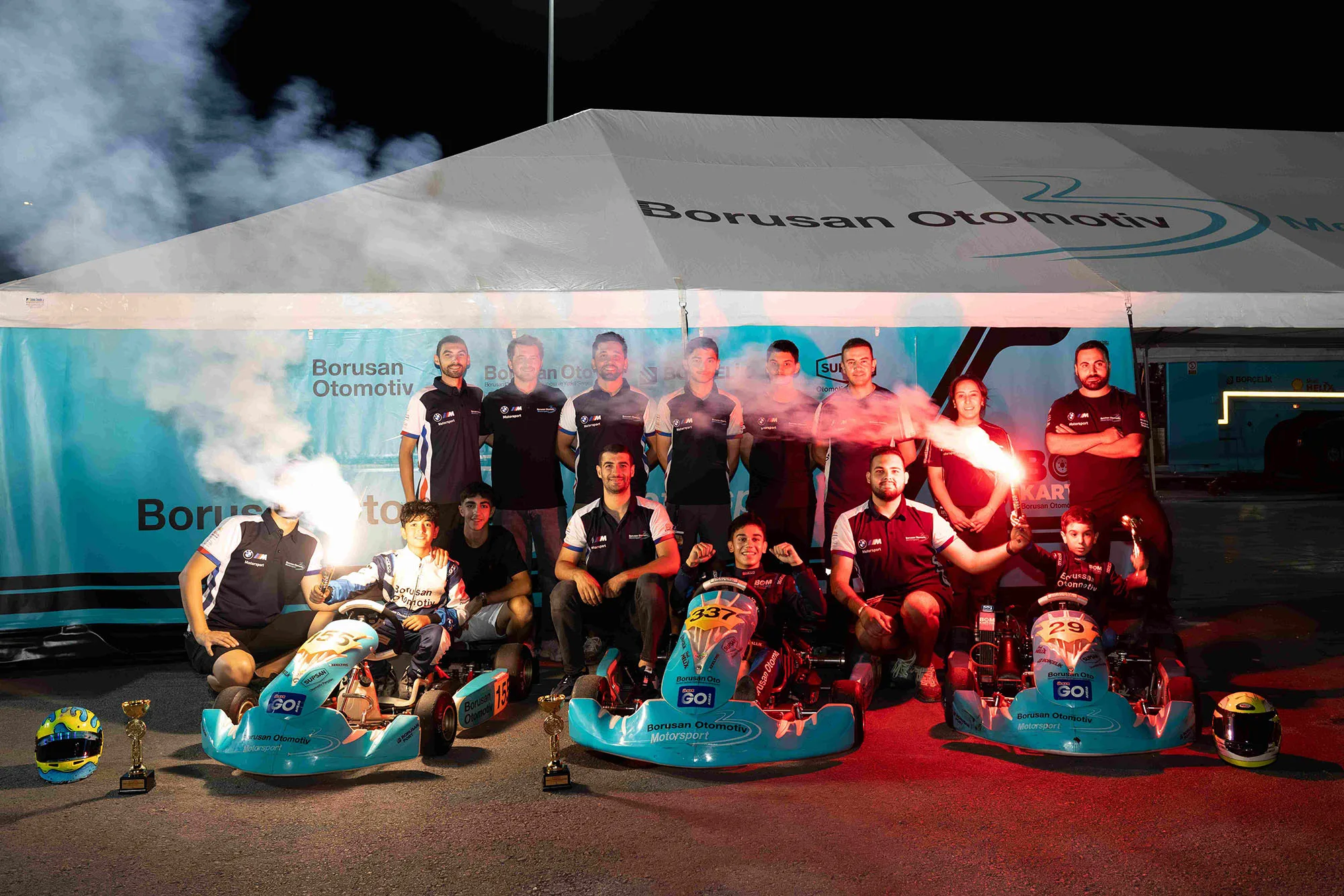 BOM karting takımı Kapadokya pisti'nde üç kupayla podyumda! 2 BOM karting takımı Kapadokya pisti'nde