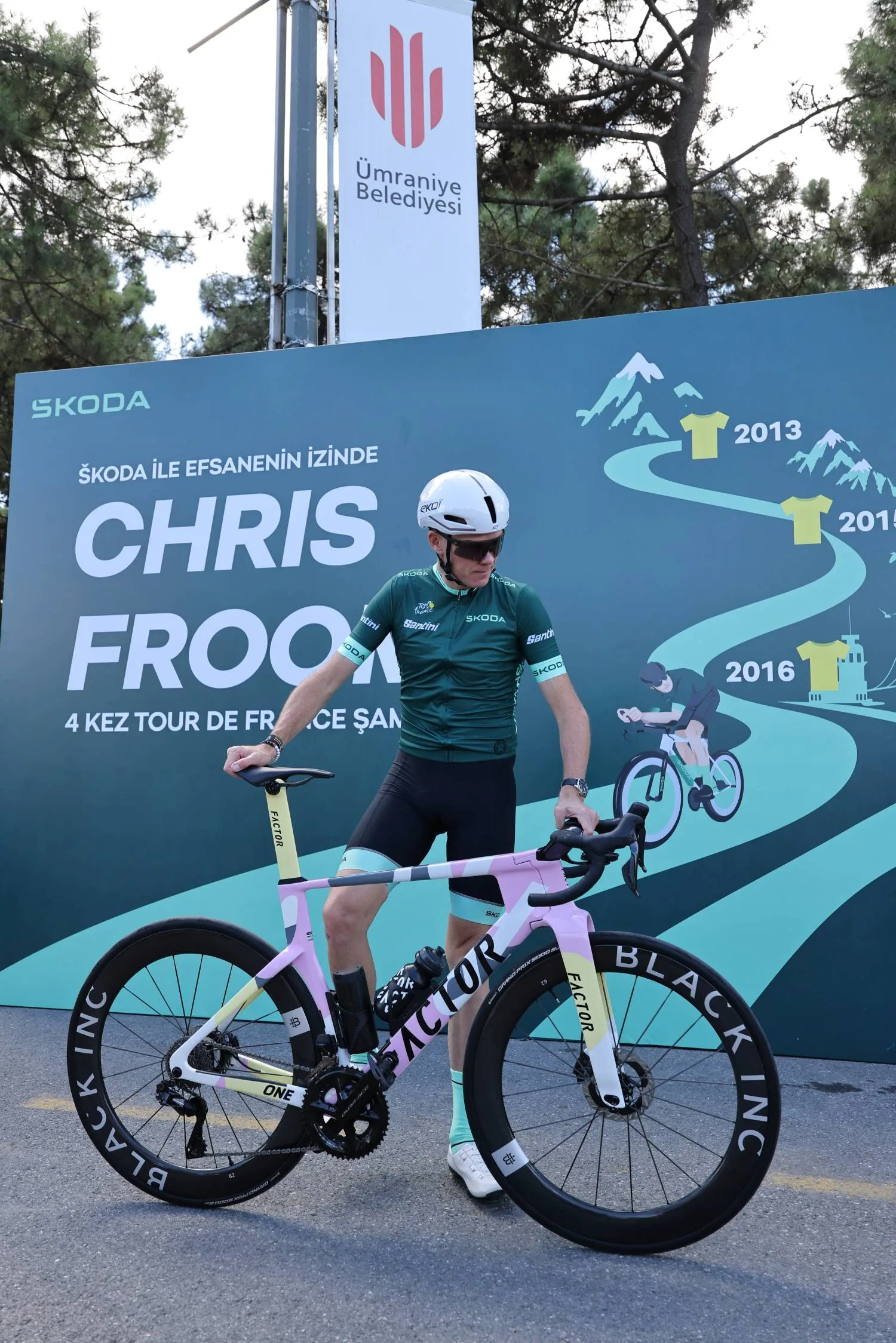 Chris Froome İstanbul’da