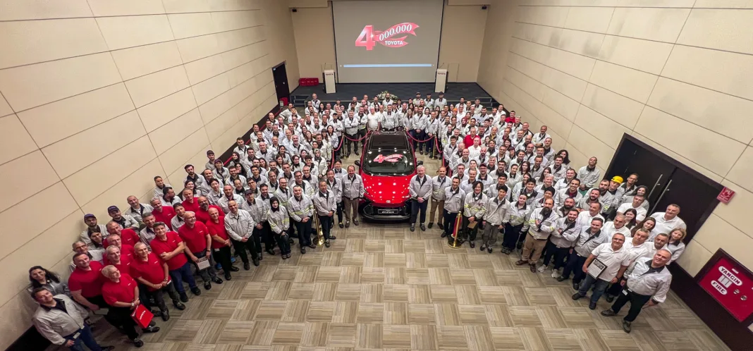 Toyota Türkiye: 4 milyonuncu araç üretimi ve hibrit üretiminde 10. yıl gururu