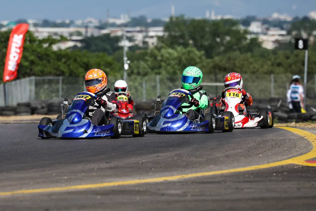 Körfez'de karting final heyecanı