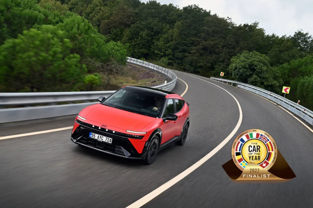 Türkiye’de üretilen Hyundai IONIQ 3, 2027 Avrupa’da yılın otomobili finalinde